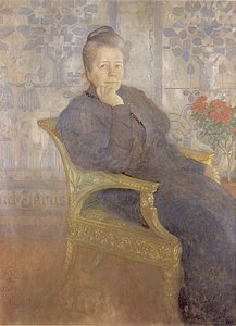 Selma Lagerlöf by Carl Larsson